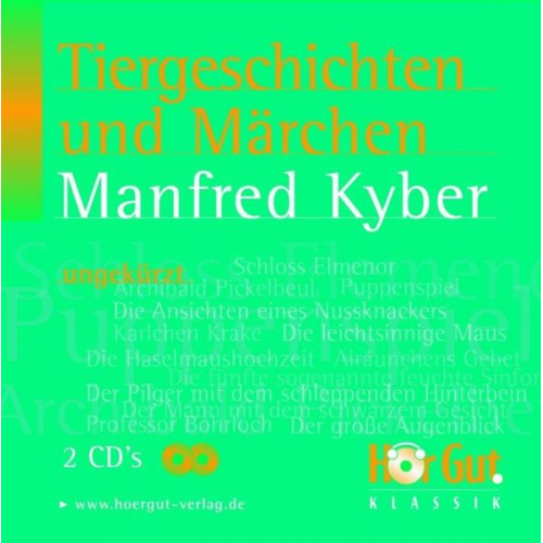 Manfred Kyber - Tiergeschichten und Märchen