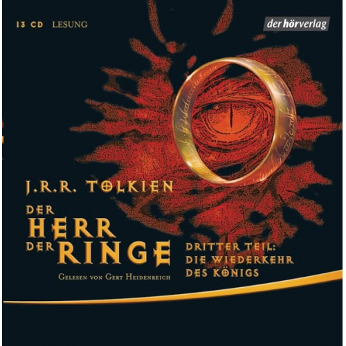 J. R. R. Tolkien - Der Herr der Ringe. Dritter Teil: Die Wiederkehr des Königs