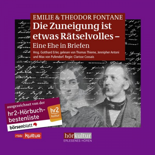 Theodor Fontane Emilie Fontane - Die Zuneigung ist etwas Rätselvolles