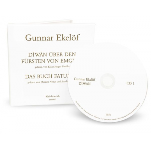 Gunnar Ekelöf - Diwan über den Fürsten von Emgión / Das Buch Fatumeh