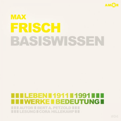 Bert Alexander Petzold - Max Frisch (1911-1991) - Leben, Werk, Bedeutung - Basiswissen