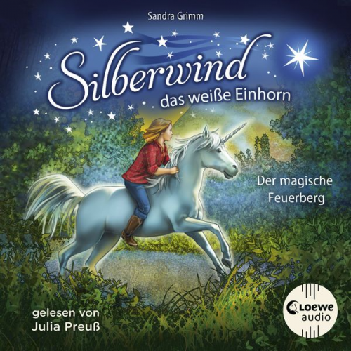 Sandra Grimm - Silberwind, das weiße Einhorn (Band 2) - Der magische Feuerberg