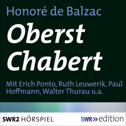 Honore de Balzac - Oberst Chabert