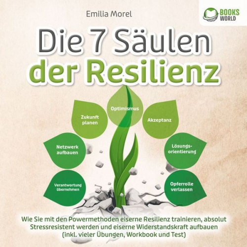 Emilia Morel - Die 7 Säulen der Resilienz: Wie Sie mit den Powermethoden eiserne Resilienz trainieren, absolut Stressresistent werden und eiserne Widerstandskraft au