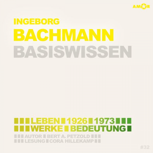 Bert Alexander Petzold - Ingeborg Bachmann (1926-1973) - Leben, Werk, Bedeutung - Basiswissen