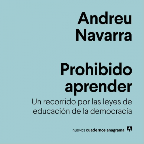 Andreu Navarra - Prohibido aprender