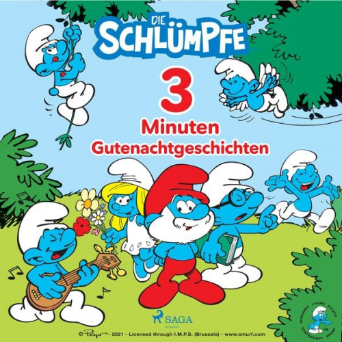 Peyo - Die Schlümpfe - 3-Minuten-Gutenachtgeschichten