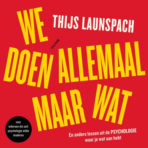 Thijs Launspach - We doen allemaal maar wat