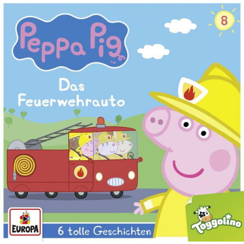 Peppa Pig Hörspiel 08. Das Feuerwehrauto (und 5 weitere Geschichten)