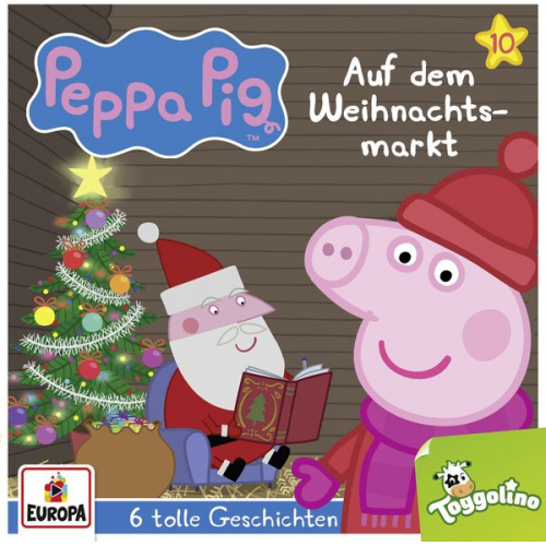 Peppa Pig Hörspiel 10. Auf dem Weihnachtsmarkt (und 5 weitere Geschichten)