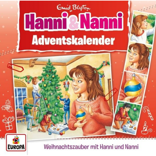 Enid Blyton - Hanni und Nanni Adventskalender - Weihnachtszauber mit Hanni und Nanni