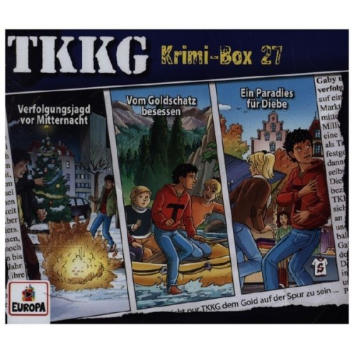 TKKG - Krimi-Box 27 (Folgen 199, 201, 202)