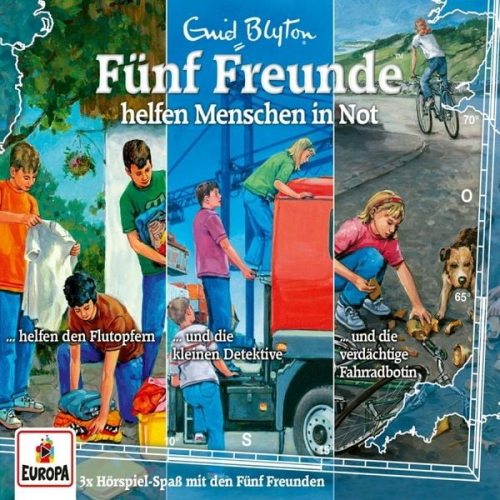 Enid Blyton - 040/3er-Box-helfen Menschen in Not (Folgen 115,129