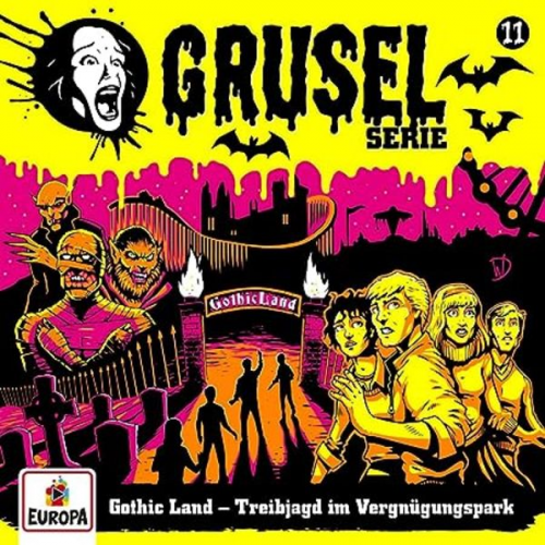 Gruselserie 11: Gothic Land - Treibjagd im Vergnügungspark