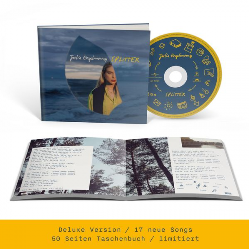 Julia Engelmann - Julia Engelmann: Splitter (Deluxe Version: CD + Taschenbuch)