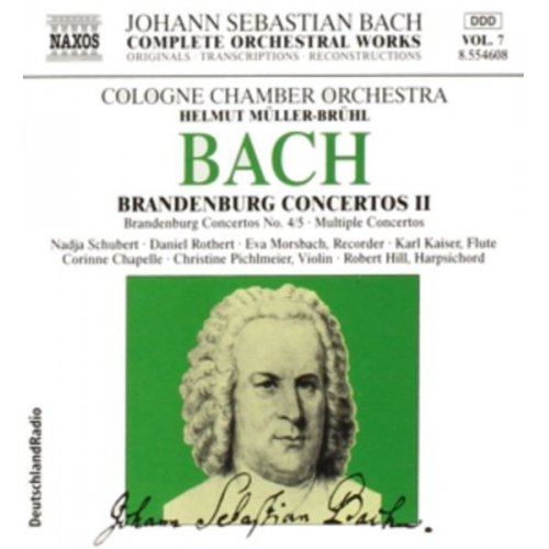 Johann Sebastian Bach - Müller-Brühl, H: Brandenburg.Konzerte II