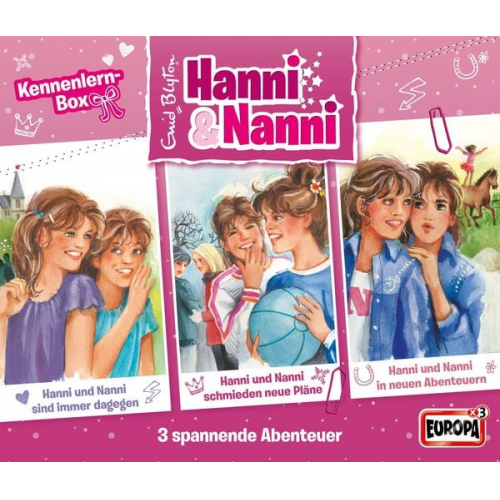 Enid Blyton - Hanni und Nanni Kennlernbox (Folgen 1-3)