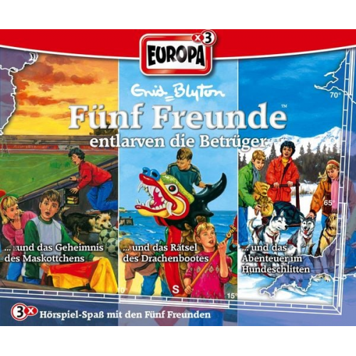 Enid Blyton - Fünf Freunde Box 21 ... entlarven die Betrüger