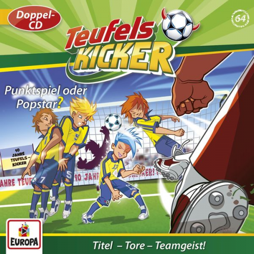 Teufelskicker 64. Punktspiel oder Popstar?/2 CDs