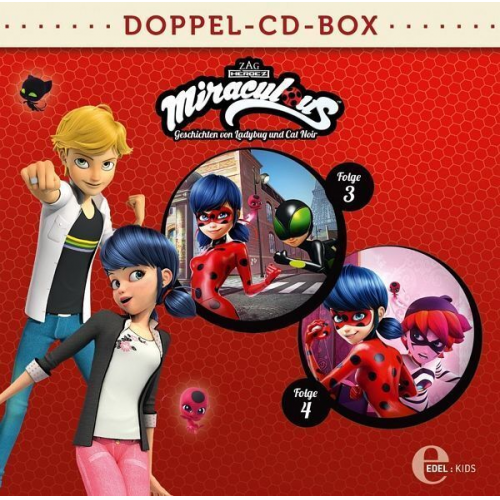 Miraculous: Miraculous-Doppel-Box-Folge 3+4-Hörspiele