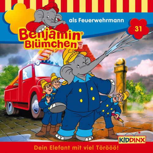 Elfie Donnelly - Benjamin als Feuerwehrmann