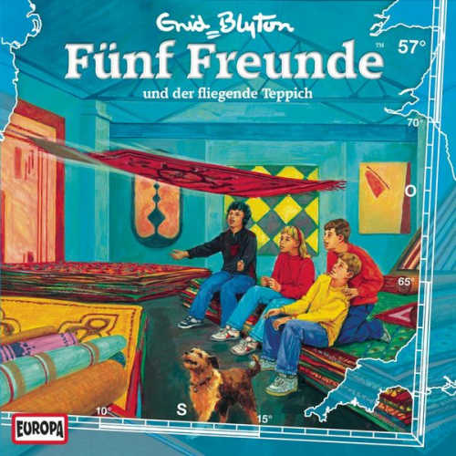 Enid Blyton Gabriele Hartmann - Folge 57: Fünf Freunde und der fliegende Teppich