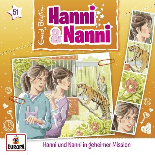 Andre Minninger Enid Blyton - Folge 51: Hanni und Nanni in geheimer Mission