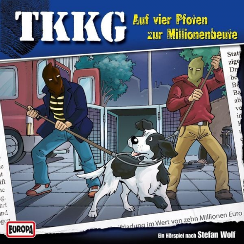 TKKG - Folge 133: Auf vier Pfoten zur Millionenbeute