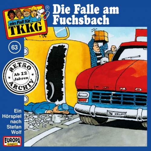 Stefan Wolf H.G. Francis - TKKG - Folge 63: Die Falle am Fuchsbach
