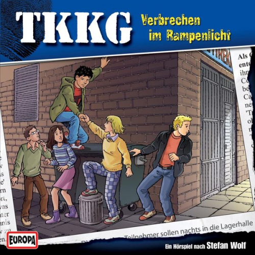 Bernd Adelholzer Stefan Wolf - TKKG - Folge 176: Verbrechen im Rampenlicht