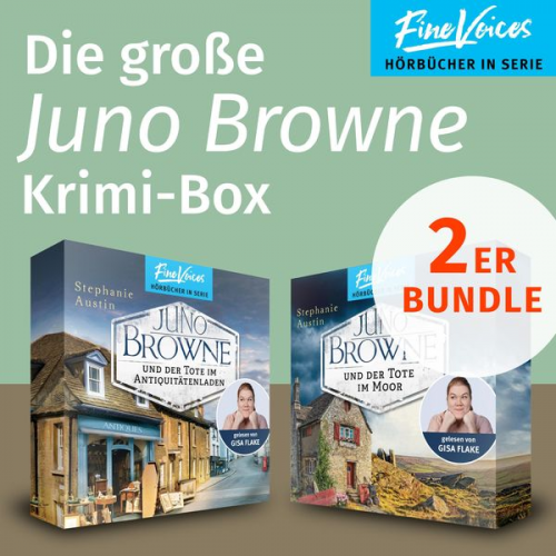 Stephanie Austin - Die große Juno Browne Krimi-Box