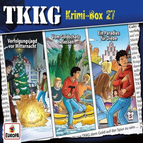 Martin Hofstetter Stefan Wolf - TKKG Krimi-Box 27 (Folgen 199/201/202)