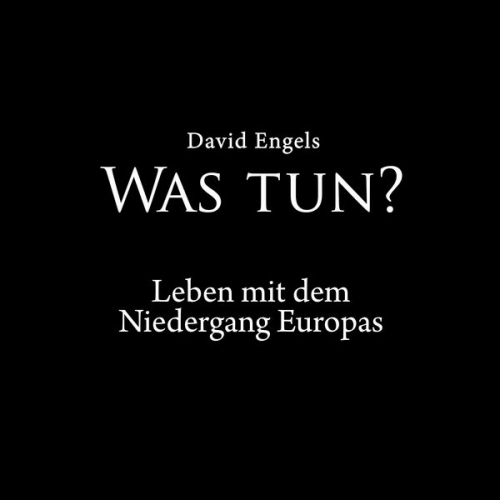 David Engels - Was tun?