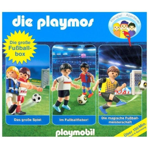 Simon X. Rost Florian Fickel David Bredel - Die Playmos - Das Original Playmobil Hörspiel: Die große Fußball-Box