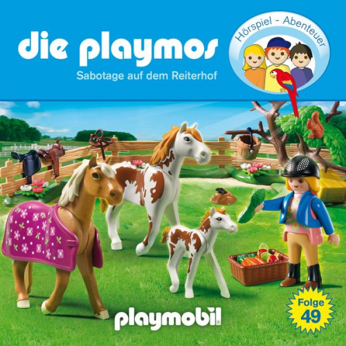 David Bredel Florian Fickel - Die Playmos - Das Original Playmobil Hörspiel, Folge 49: Sabotage auf dem Reiterhof