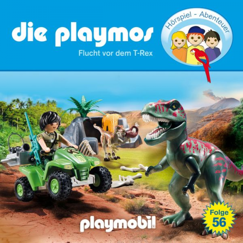 David Bredel Florian Fickel - Die Playmos - Das Original Playmobil Hörspiel, Folge 56: Flucht vor dem T-Rex