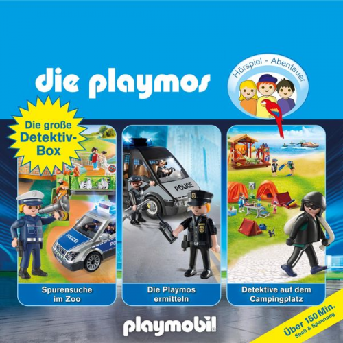 David Bredel Florian Fickel - Die große Detektiv-Box - Das Original Playmobil Hörspiel, Folgen 46, 66, 73