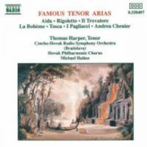 Ruggero Leoncavallo Giuseppe Verdi Giacomo Puccini Thomas Harper Michael Halasz - Berühmte Tenorarien