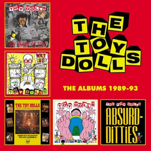 The Toy Dolls - The Albums 1989-93: 5CD Clamshell Boxset