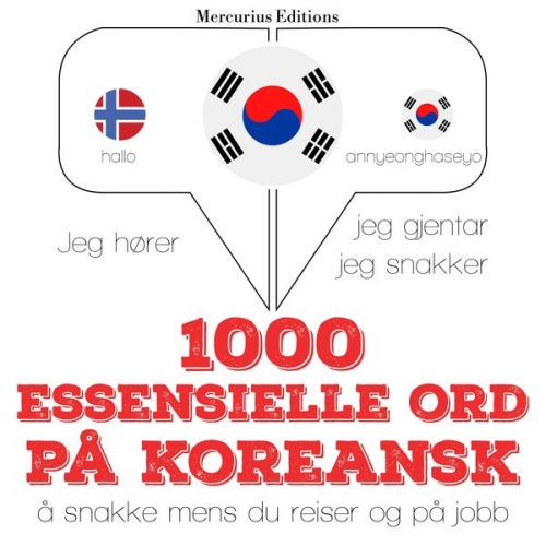 JM Gardner - 1000 essensielle ord på koreansk