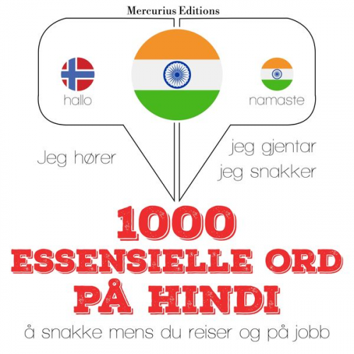 JM Gardner - 1000 essensielle ord på hindi