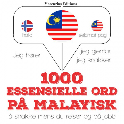 JM Gardner - 1000 essensielle ord på malayisk