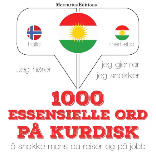 JM Gardner - 1000 essensielle ord på kurdisk