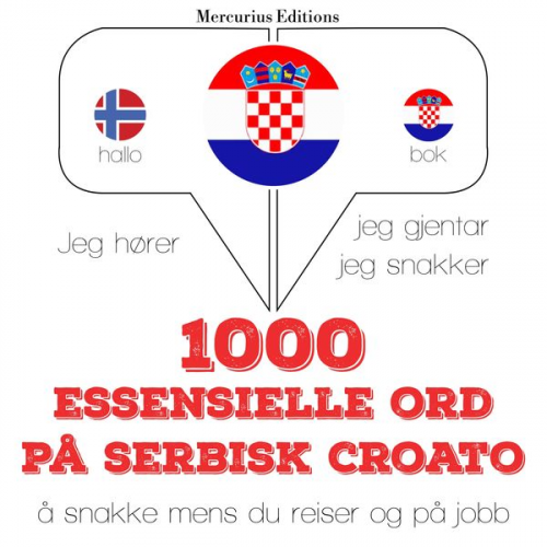 JM Gardner - 1000 essensielle ord på serbisk croato