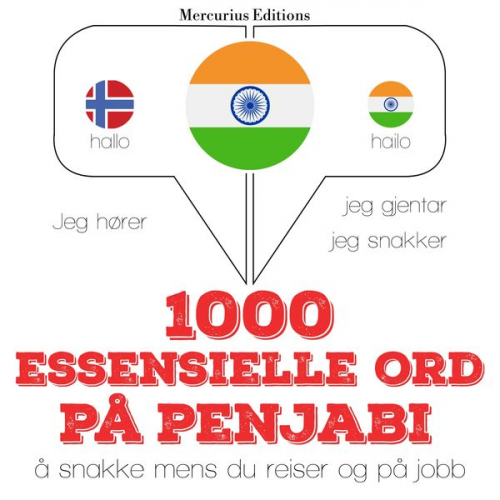 JM Gardner - 1000 essensielle ord på Penjabi