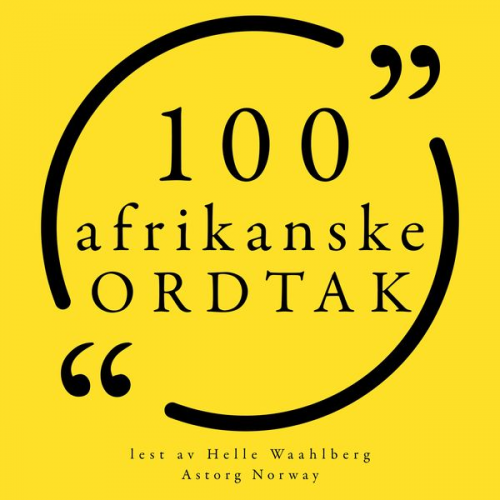 100 afrikanske ordtak