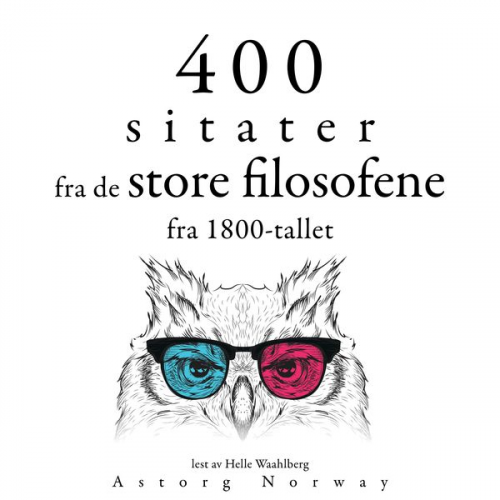 Arthur Schopenhauer Friedrich Nietszche Sören Kierkegaard Ralph-Waldo Emerson - 400 sitater fra store filosofer fra 1800-tallet