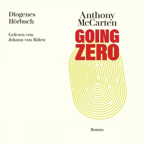 Anthony McCarten - Going Zero