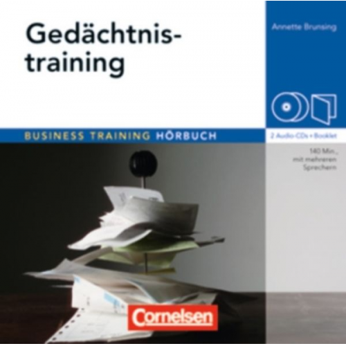 Annette Brunsing - Gedächtnistraining, 2 Audio-CDs