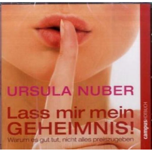 Ursula Nuber - Lass mir mein Geheimnis! CD